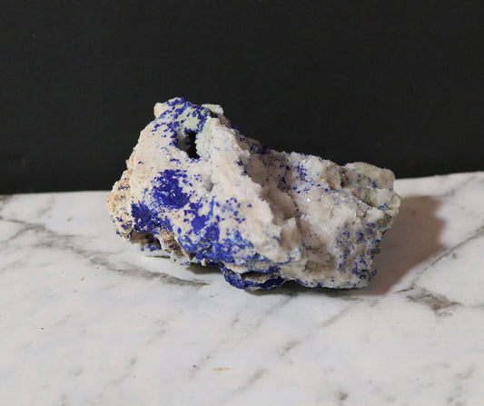 Rare Azurite & Quartz combination