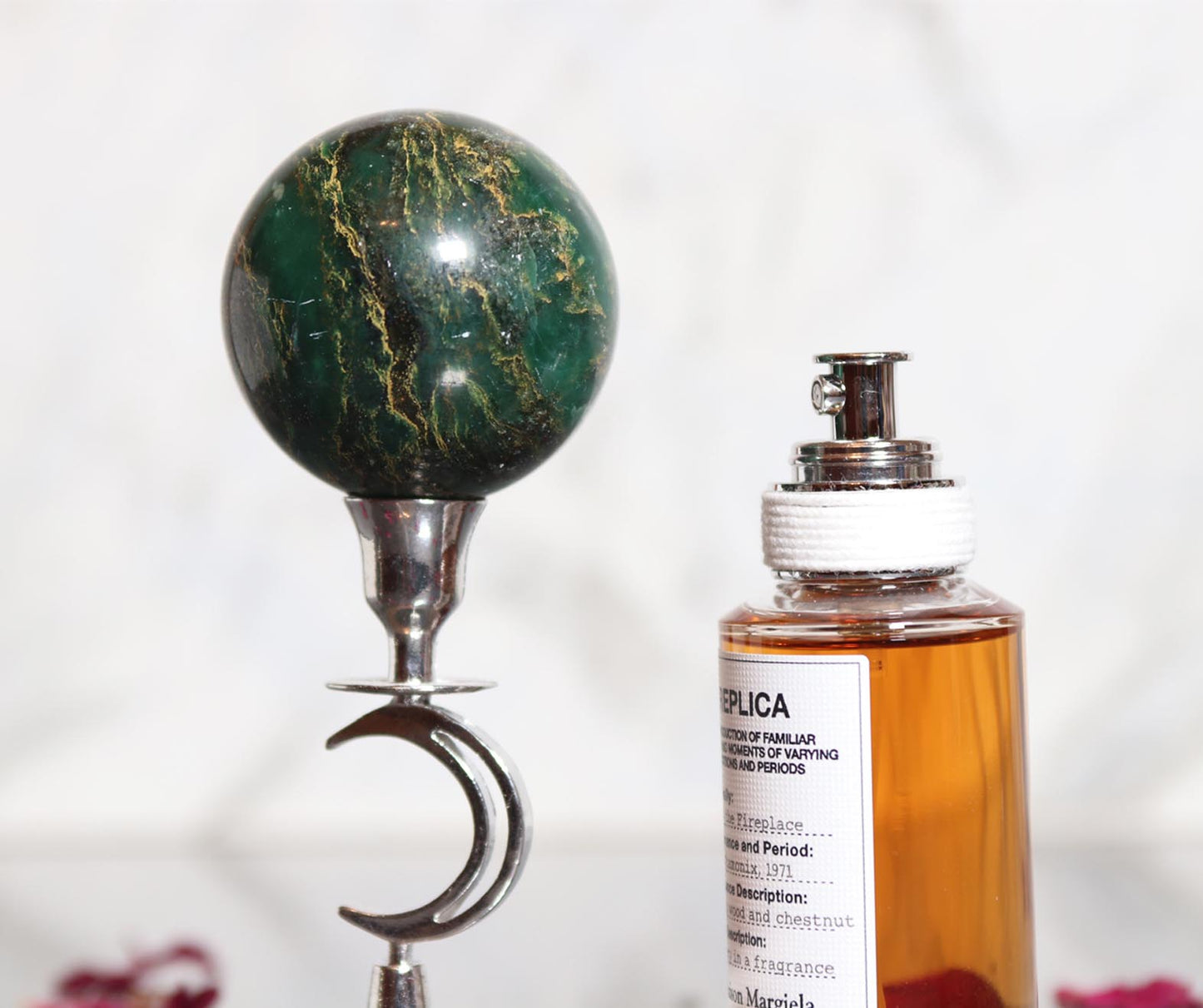 Jade crystal spheres