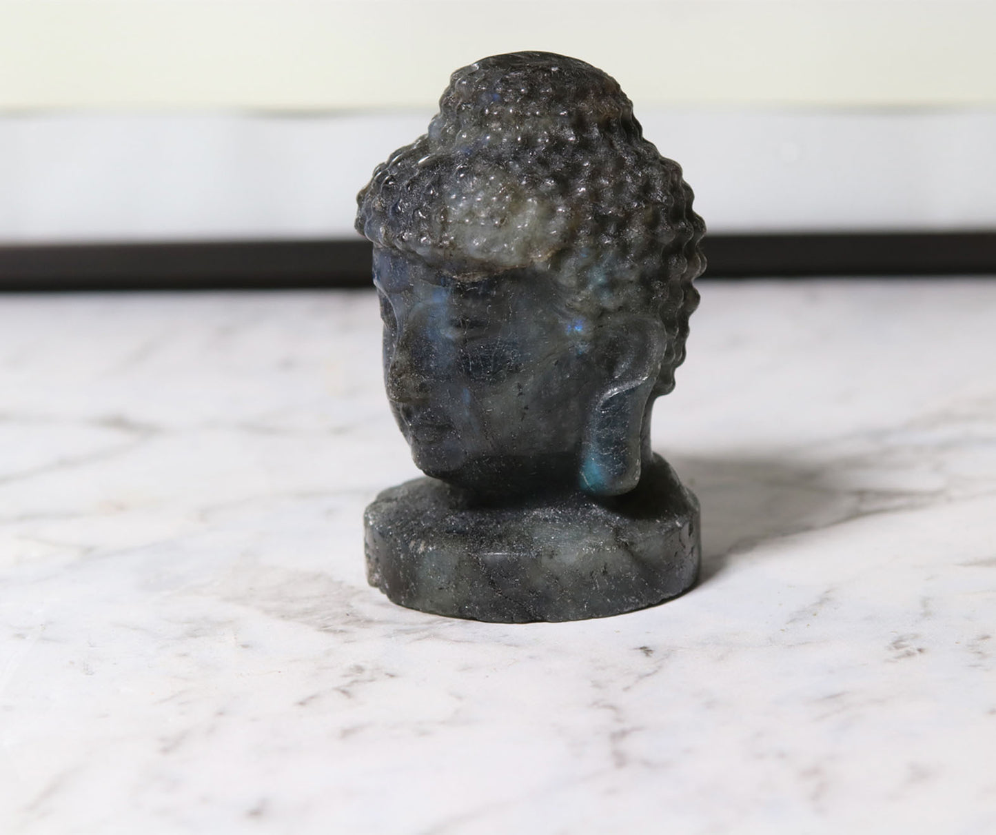 Labradorite Buddha