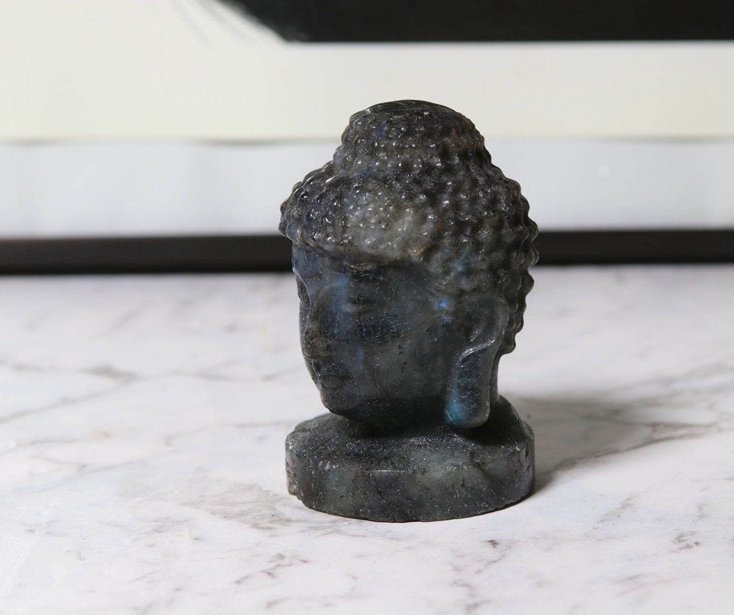 Labradorite Buddha