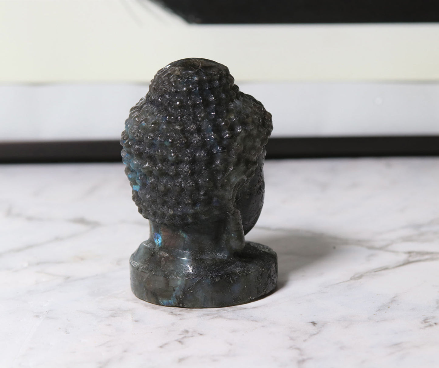 Labradorite Buddha