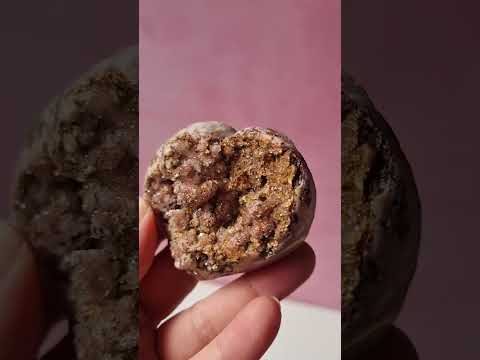 Agate Moon and Pink Amethyst Heart 02