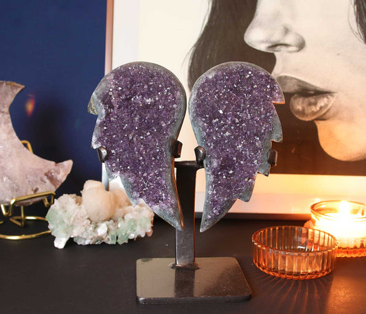 Amethyst Angel Wings