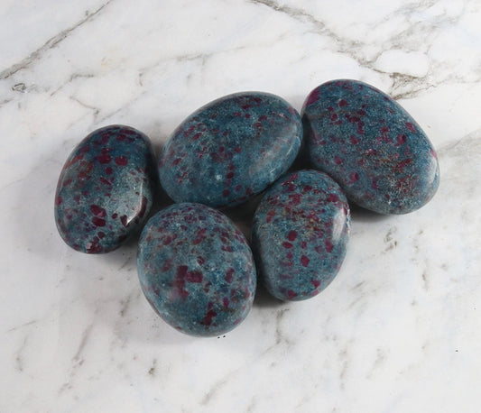 Ruby Kyanite Palm stones