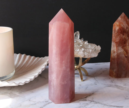 AAA Rose Quartz Tower RQ1