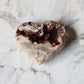 Druzy Pink Amethyst Heart 37