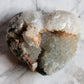 Druzy Pink Amethyst Heart 38