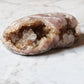 Druzy Pink Amethyst Heart 39