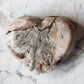Druzy Pink Amethyst Heart 44