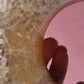 Agate Moon and Pink Amethyst Heart 19