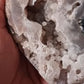 Druzy Pink Amethyst Heart 40