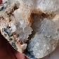 Druzy Pink Amethyst Heart 38