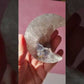 Agate Moon and Pink Amethyst Heart 17