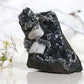 Blue Chalcedony and Apophyllite BA04