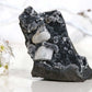 Blue Chalcedony and Apophyllite BA04