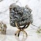 Blue Chalcedony and Apophyllite BA05