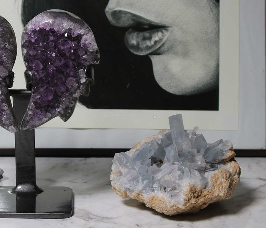 Celestite Cluster