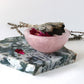 Rose quartz bowls