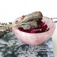 Rose quartz bowls