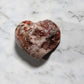 Agate Moon and Pink Amethyst Heart 07